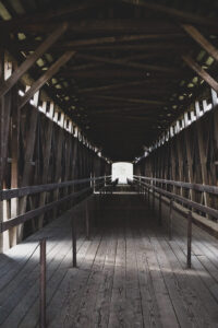 Covered Bridge Knights Ferry, California