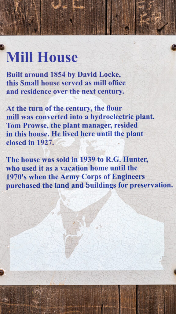 Old Mill House - History Plaque